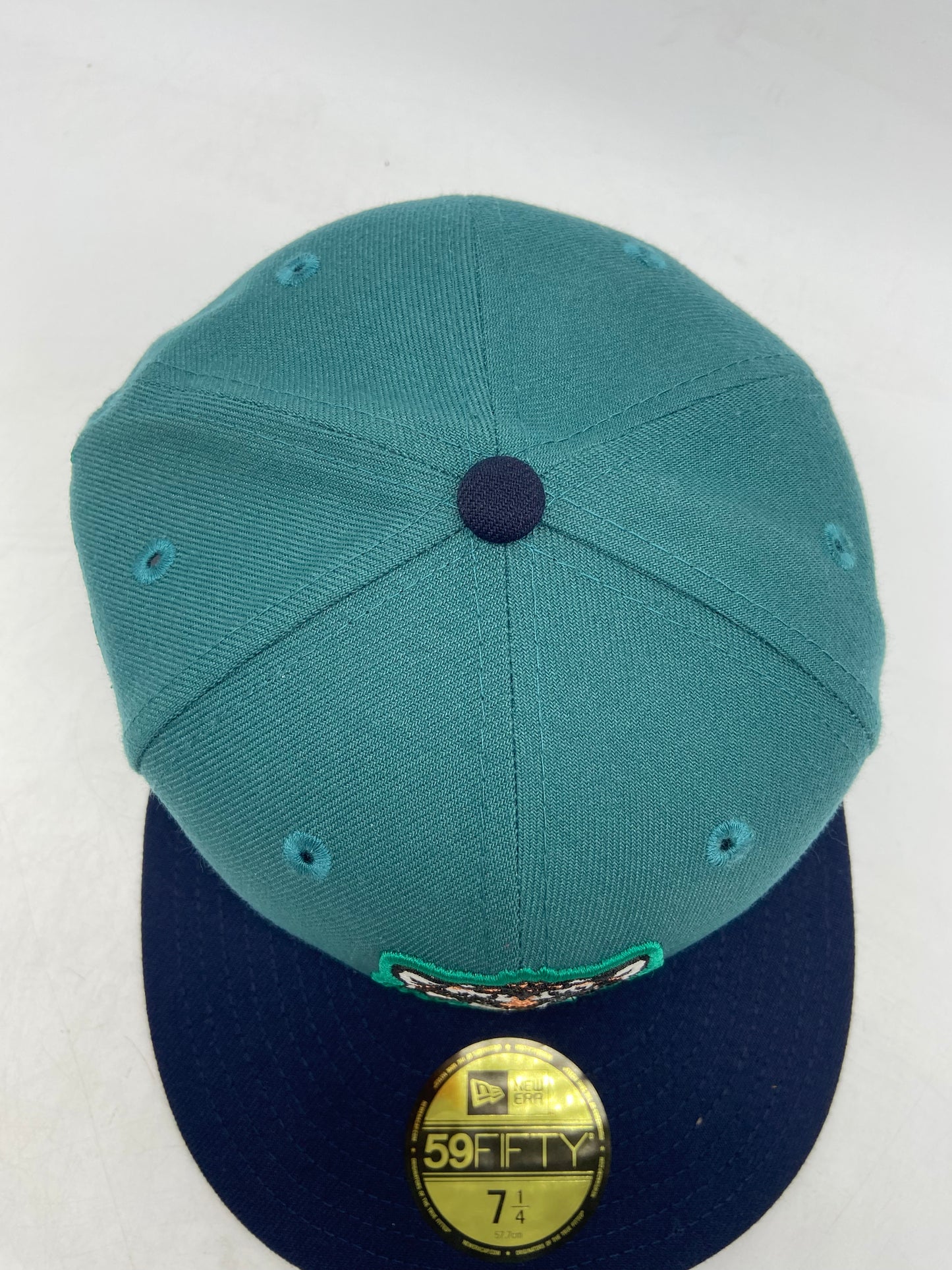 Detroit Tigers 2000 Teal/Blue Fitted Hat