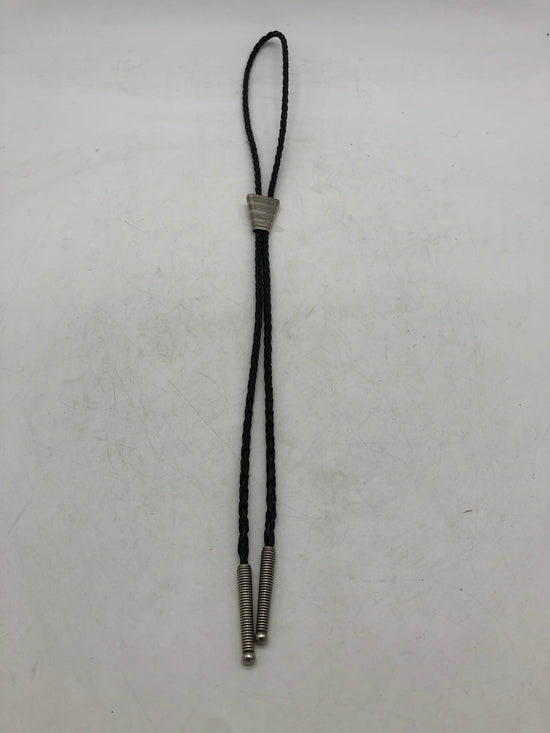 Silver Simple Bolo Tie