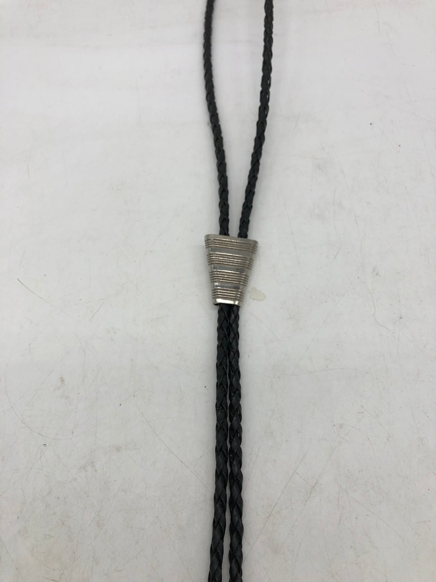 Silver Simple Bolo Tie