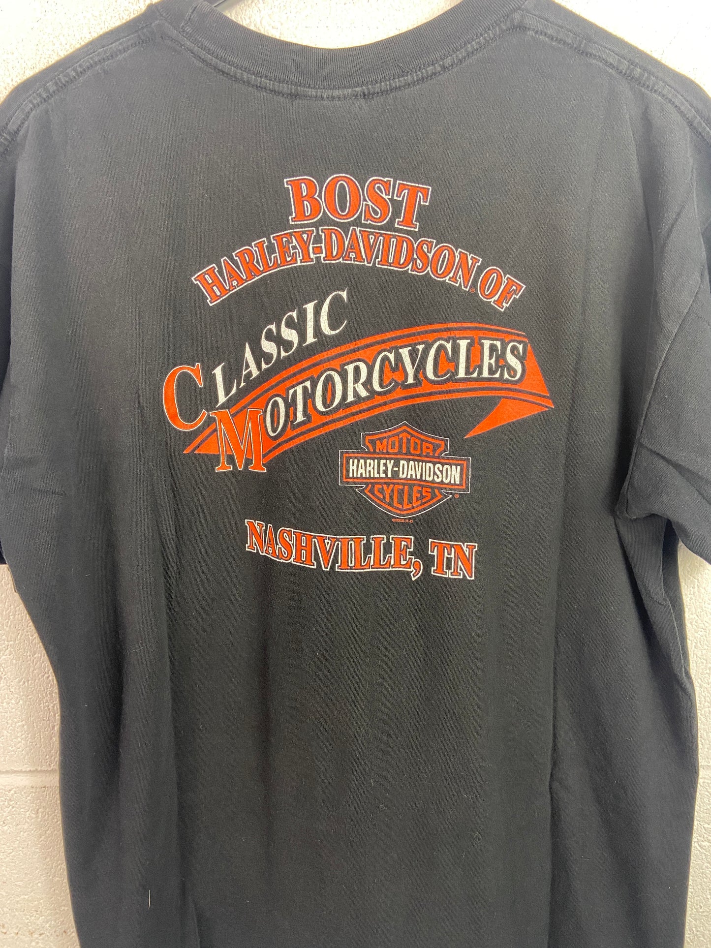 Y2K Harley Davidson Hardcore Clown Tee Sz XL