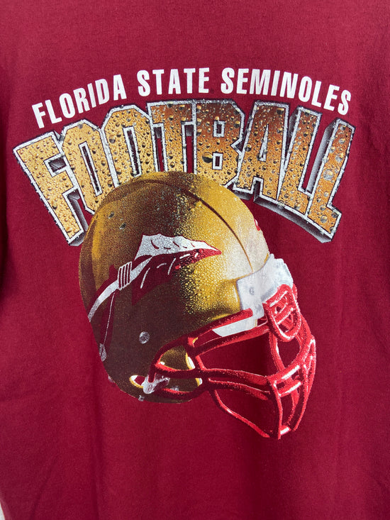VTG Florida State Seminoles Wet Look Tee Sz L