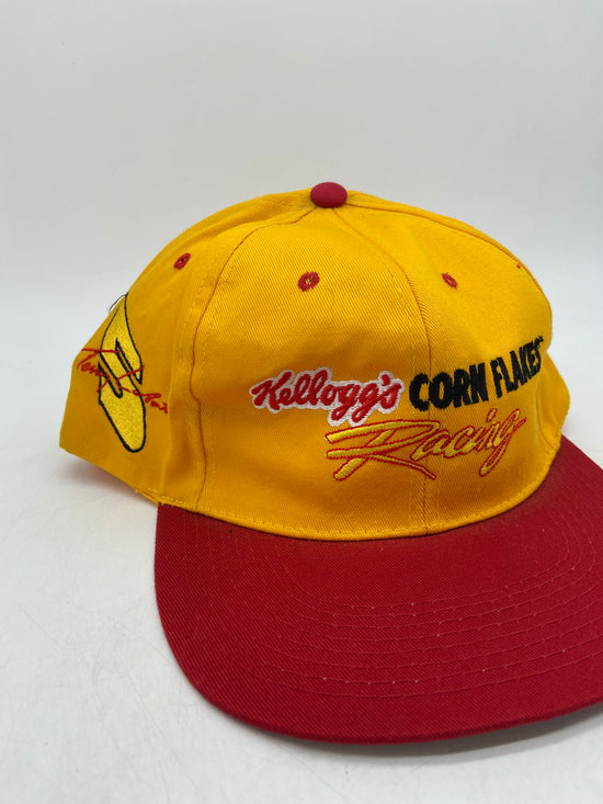 VTG Kelloggs Corn Flakes Racing Yellow Hat