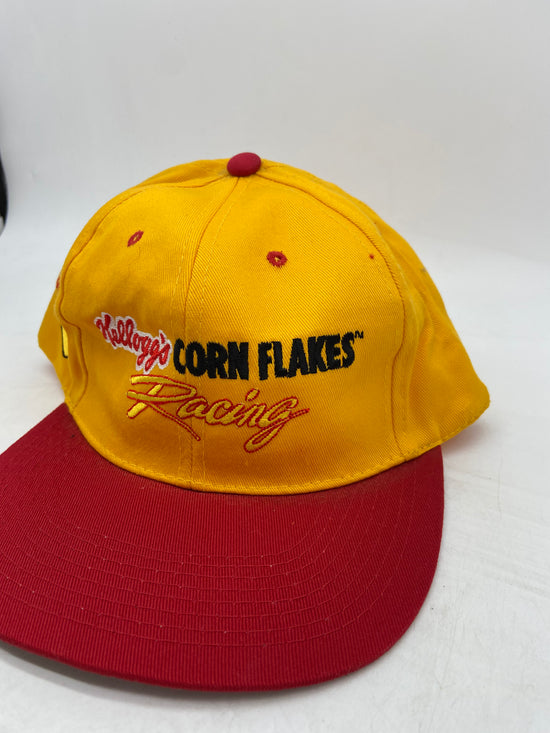 VTG Kelloggs Corn Flakes Racing Yellow Hat