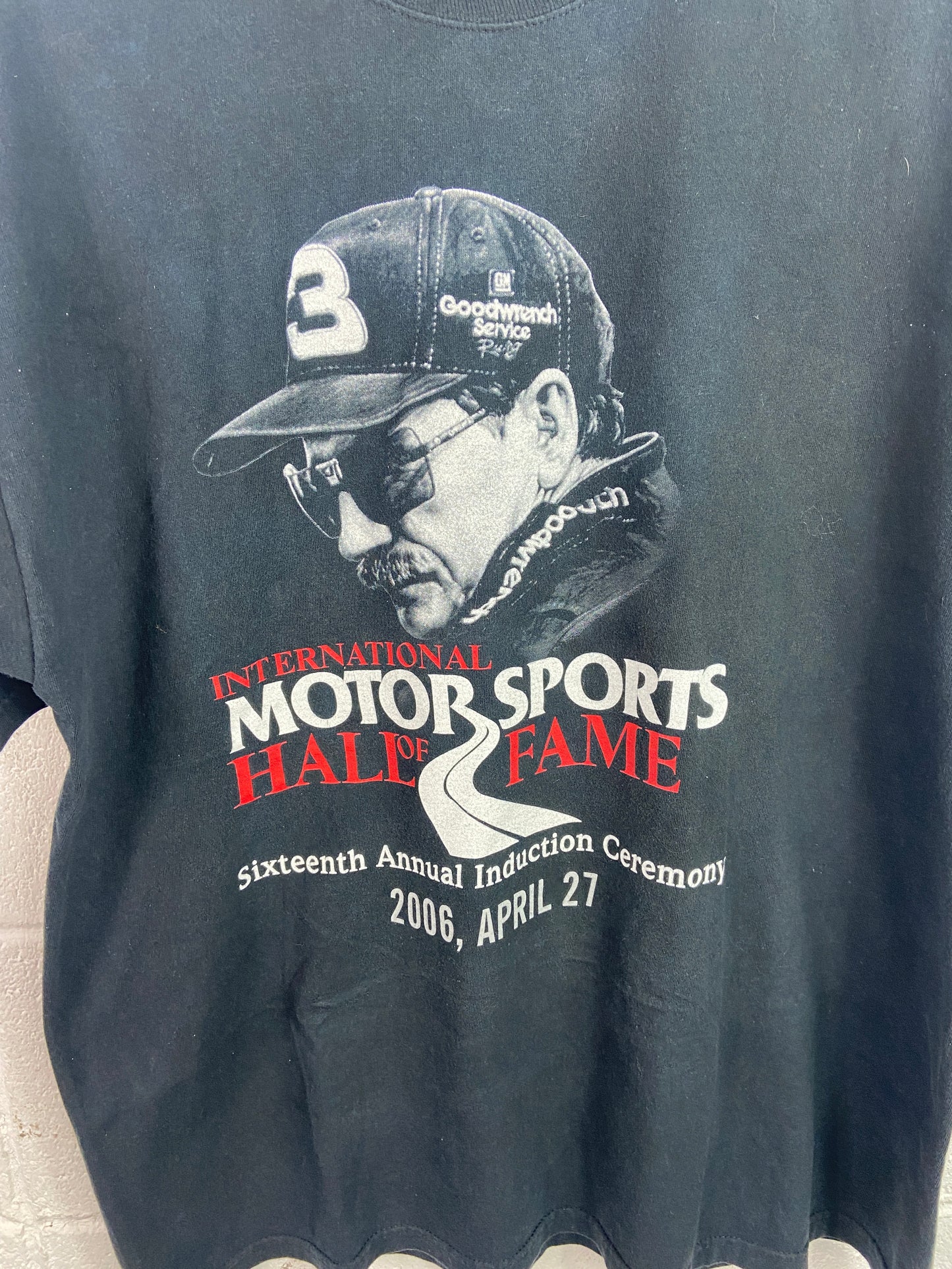 2010 Dale Earnhardt Nascar Hall of Fame Tee Sz L