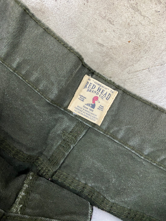 VTG Red Head Brand Co Olive Shorts Sz 34