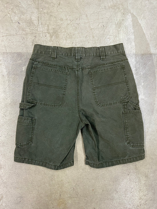 VTG Red Head Brand Co Olive Shorts Sz 34