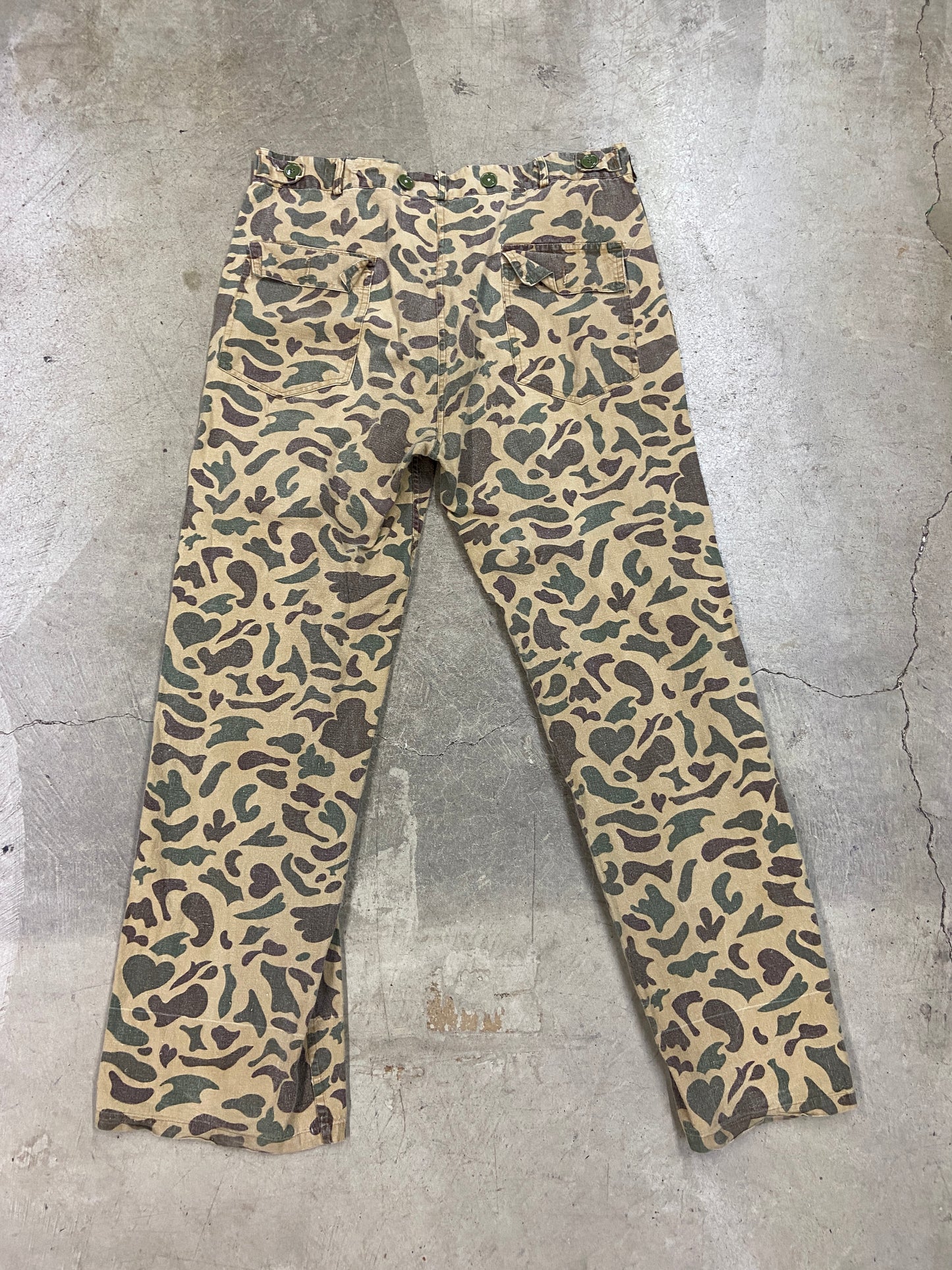 VTG Duck Camo Pants Sz 38x32