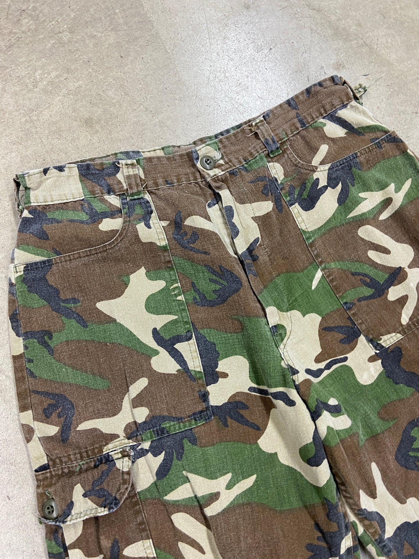 VTG Camo Natural Pants Sz 34x32
