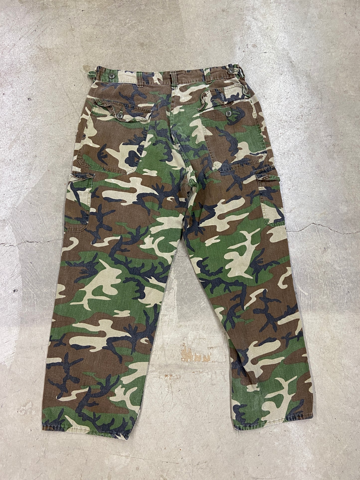 VTG Camo Natural Pants Sz 34x32