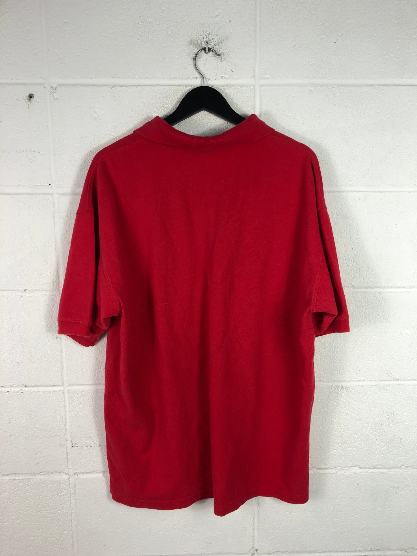 VTG Warner Bros Taz Red Polo Shirt Sz XL