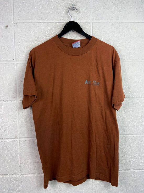 VTG Converse All Star Brown Tee Sz L