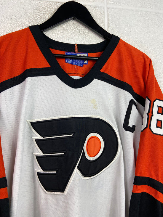VTG Philadelphia Flyers Lindross Starter Hockey Jersey Sz L