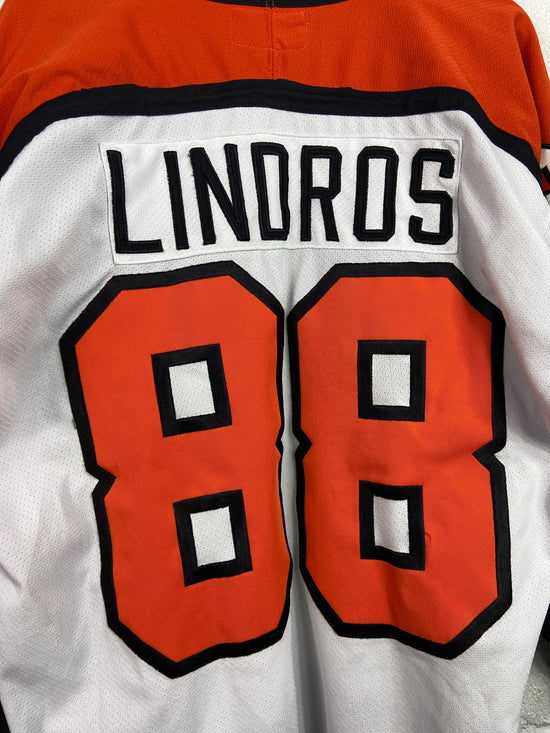 VTG Philadelphia Flyers Lindross Starter Hockey Jersey Sz L