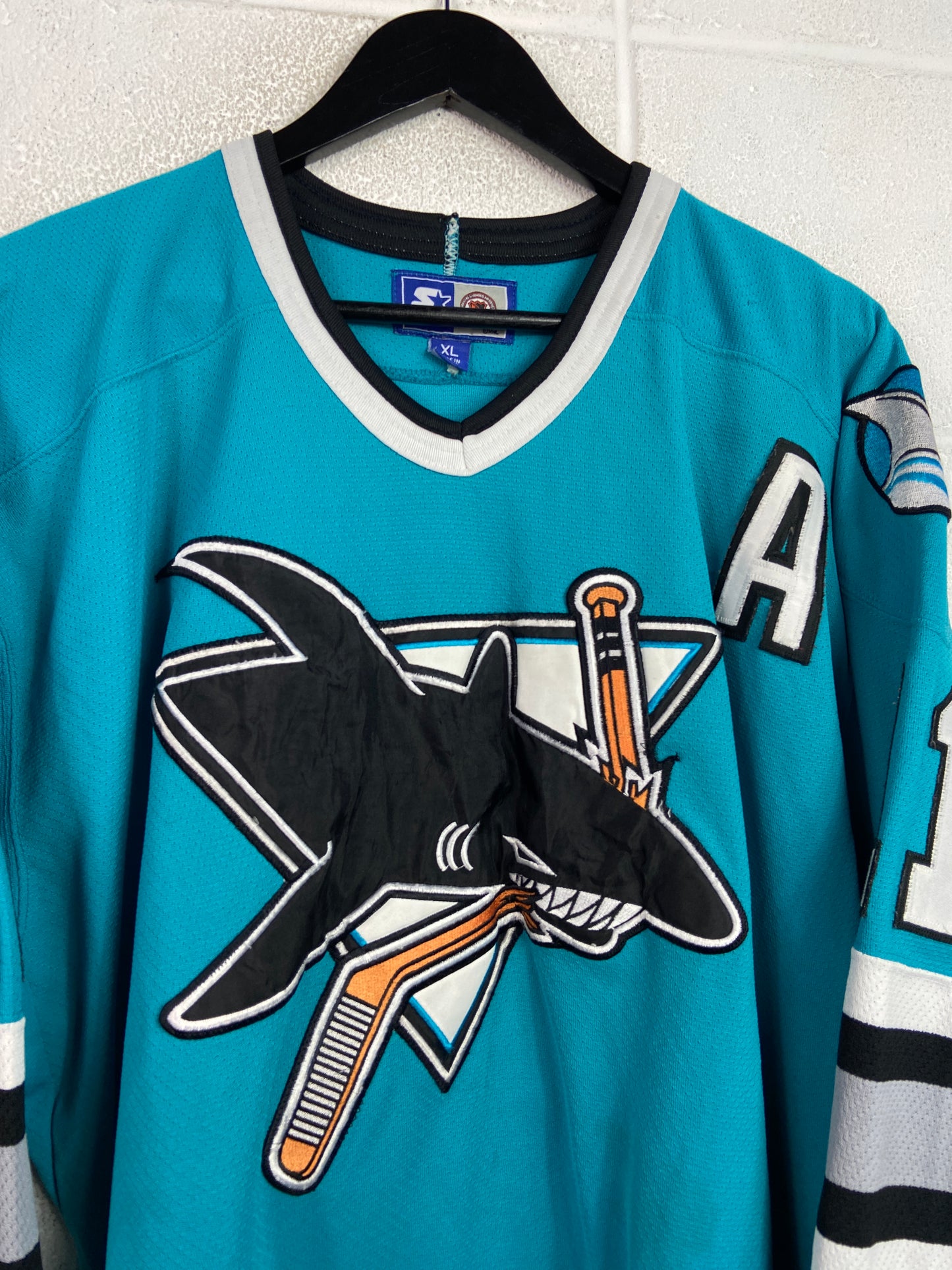 VTG San Jose Nolan Starter Jersey Sz XL