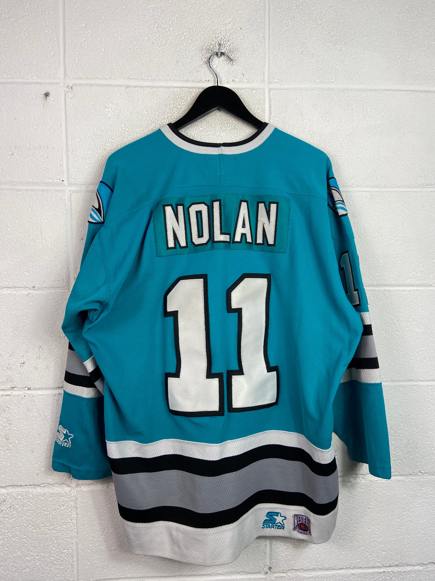 VTG San Jose Nolan Starter Jersey Sz XL