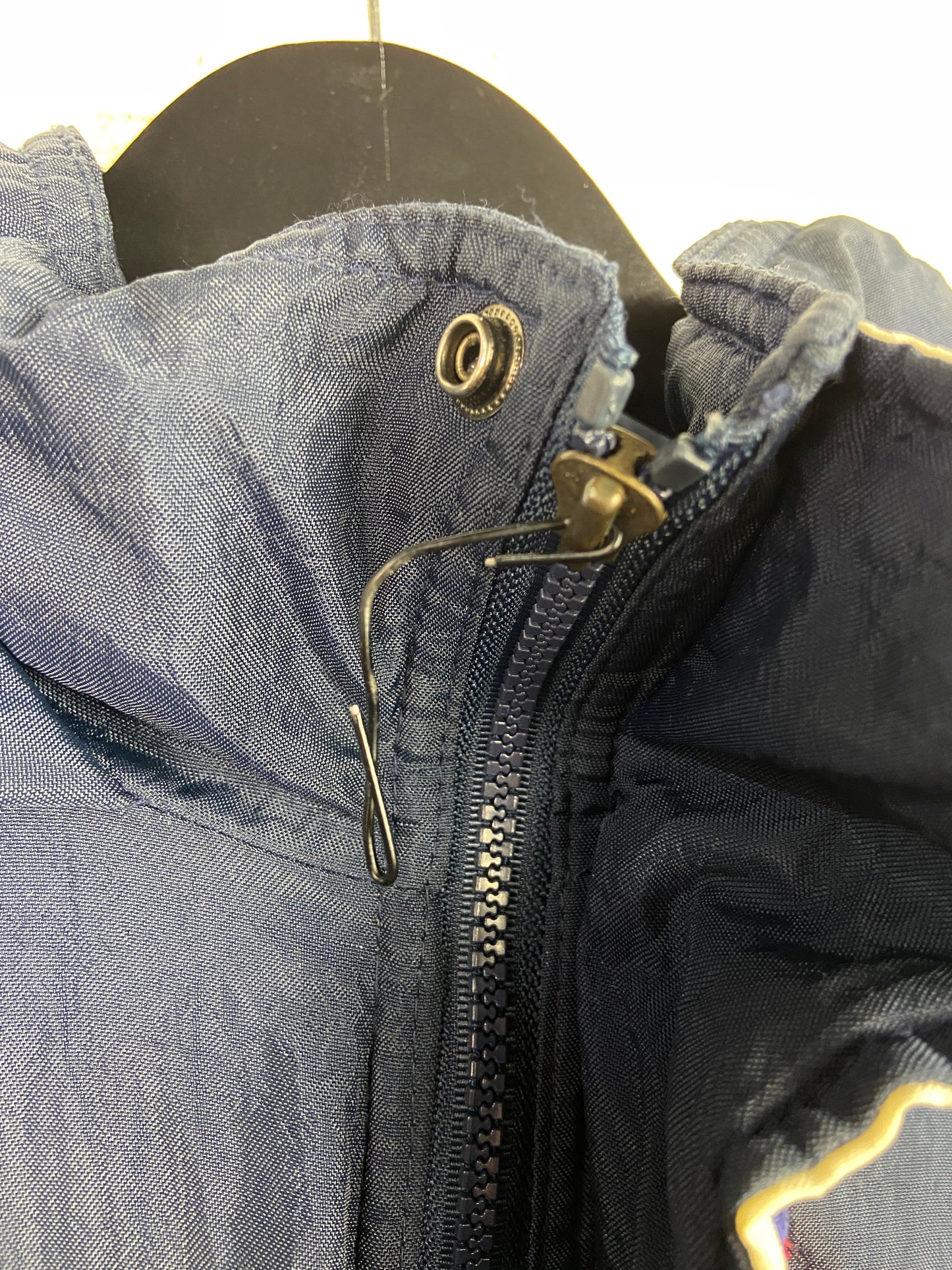 VTG Howard Bison HBCU Trench Puffer Coat Sz 2XL