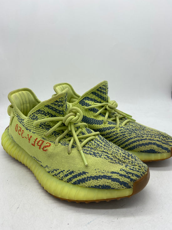 Preowned adidas Yeezy Boost 350 V2 Semi Frozen Yellow Sz 9M/10.5W