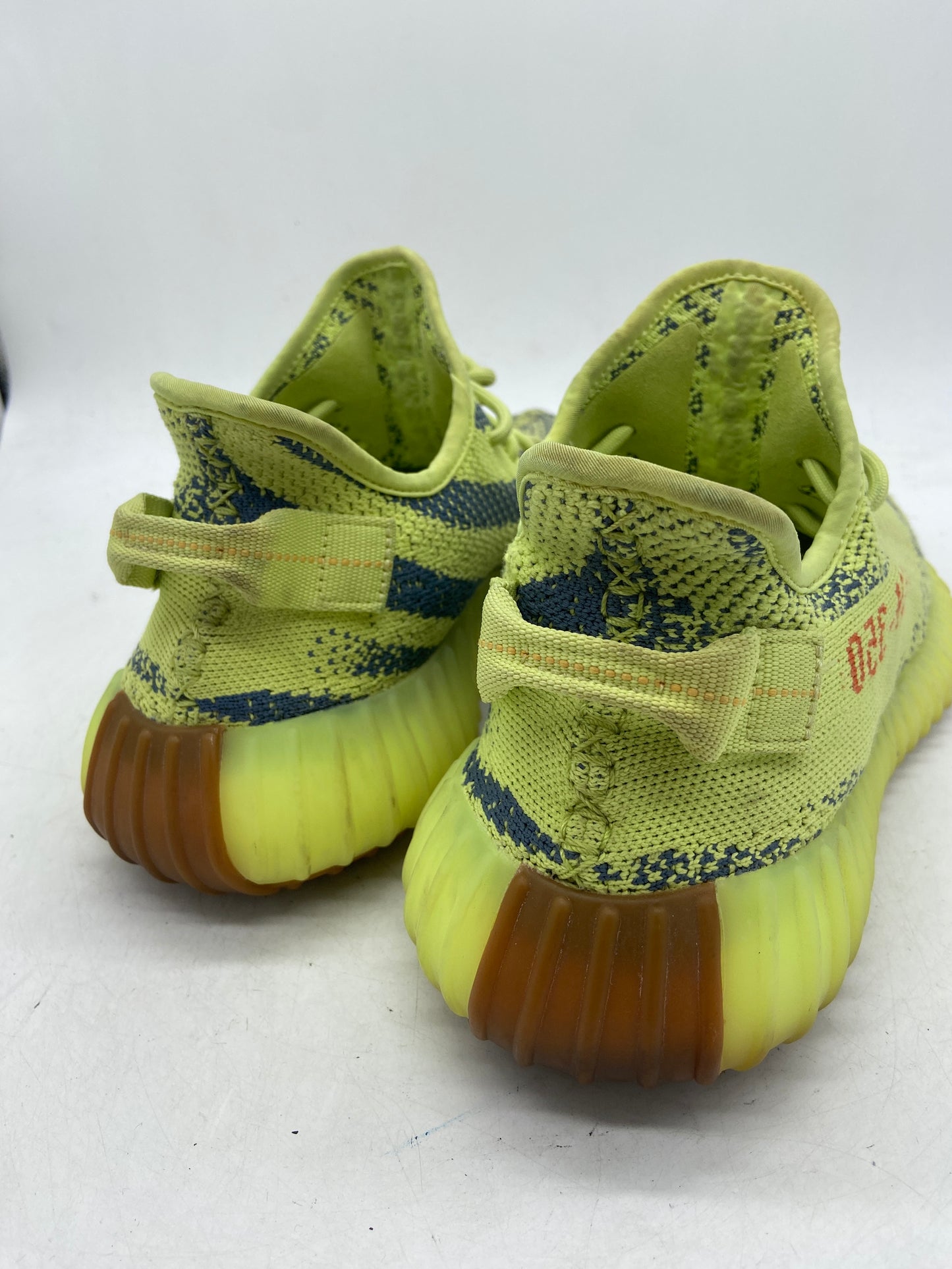Preowned adidas Yeezy Boost 350 V2 Semi Frozen Yellow Sz 9M/10.5W