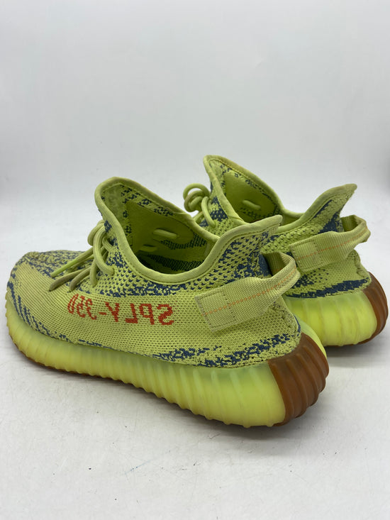 Preowned adidas Yeezy Boost 350 V2 Semi Frozen Yellow Sz 9M/10.5W