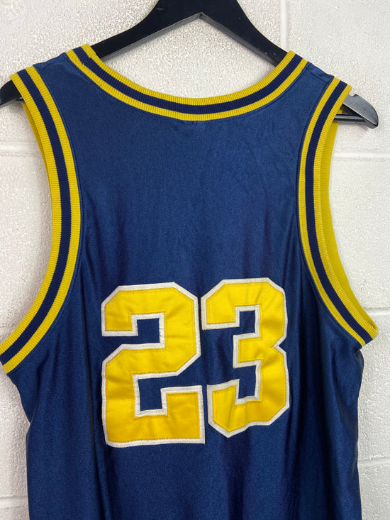 VTG Michigan Wolverines Nike Basketball Jersey Sz 44/L