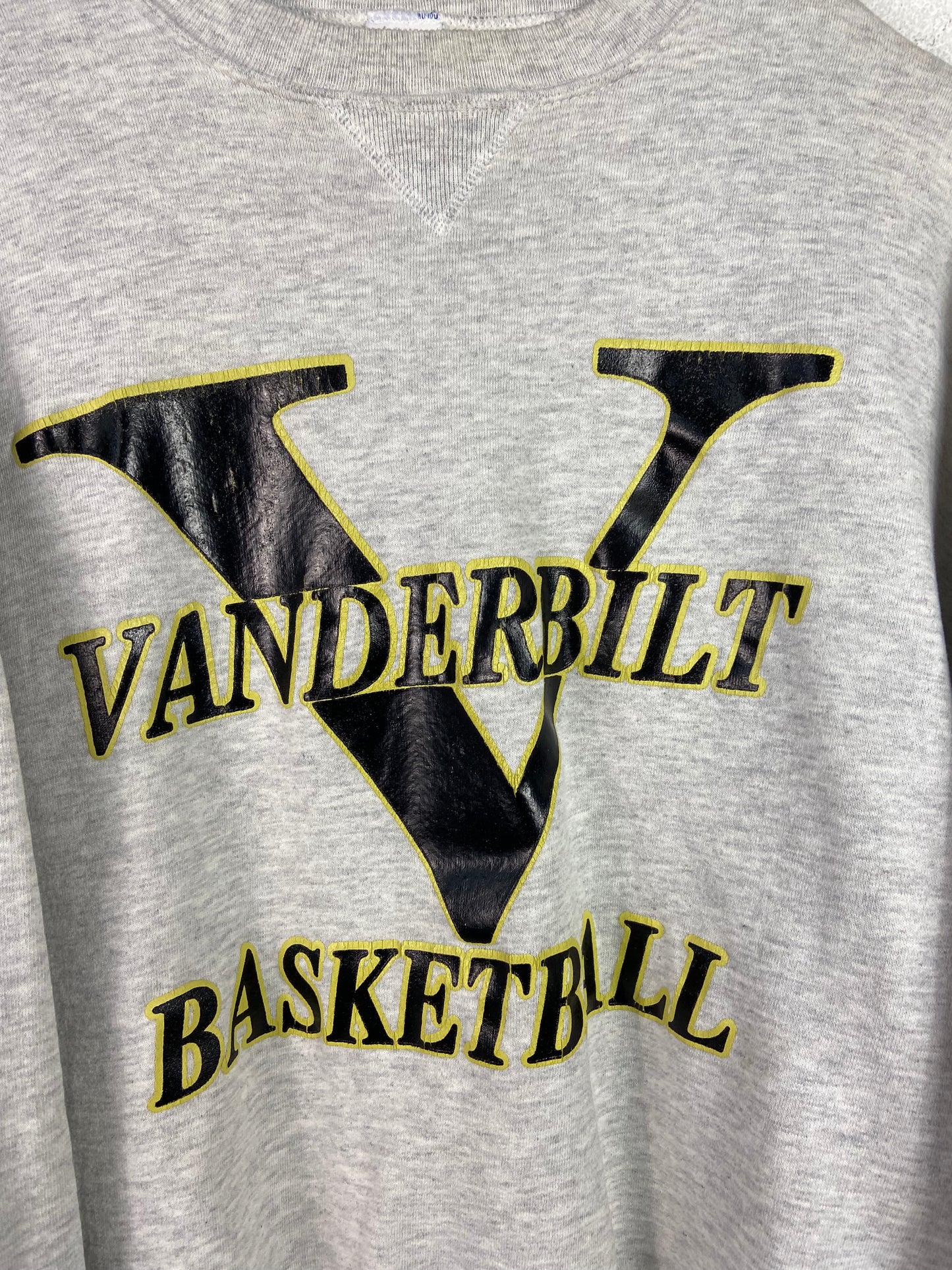 VTG Vanderbilt Basketball Crewneck Sz XL