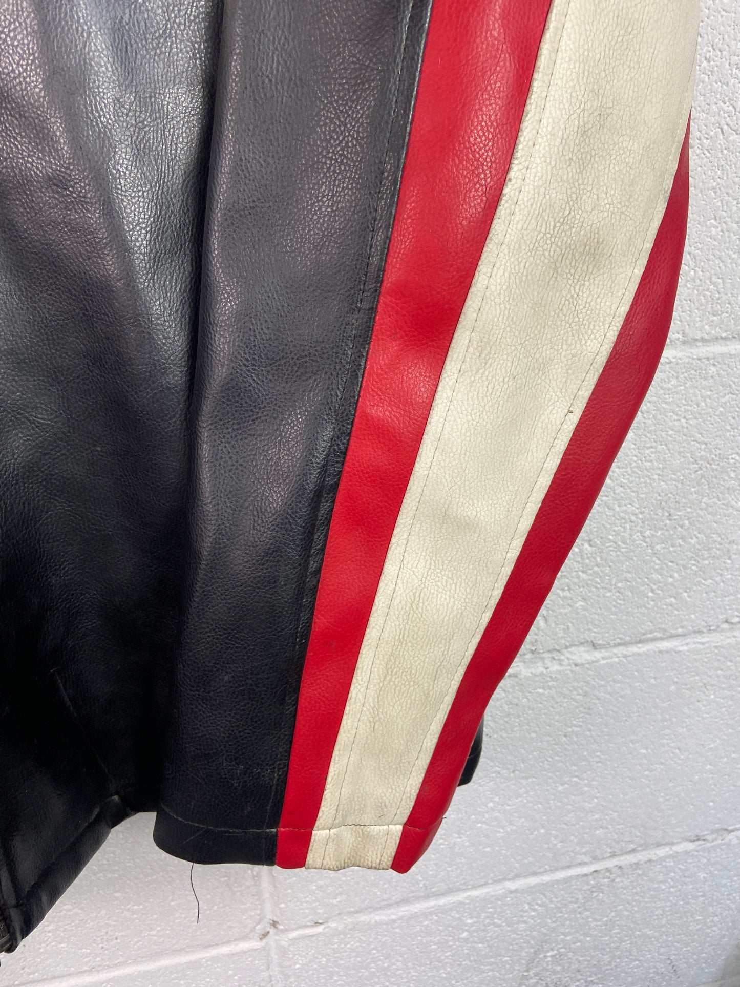 VTG Jeff Gordon Sprint Leather Racing Jacket Sz L