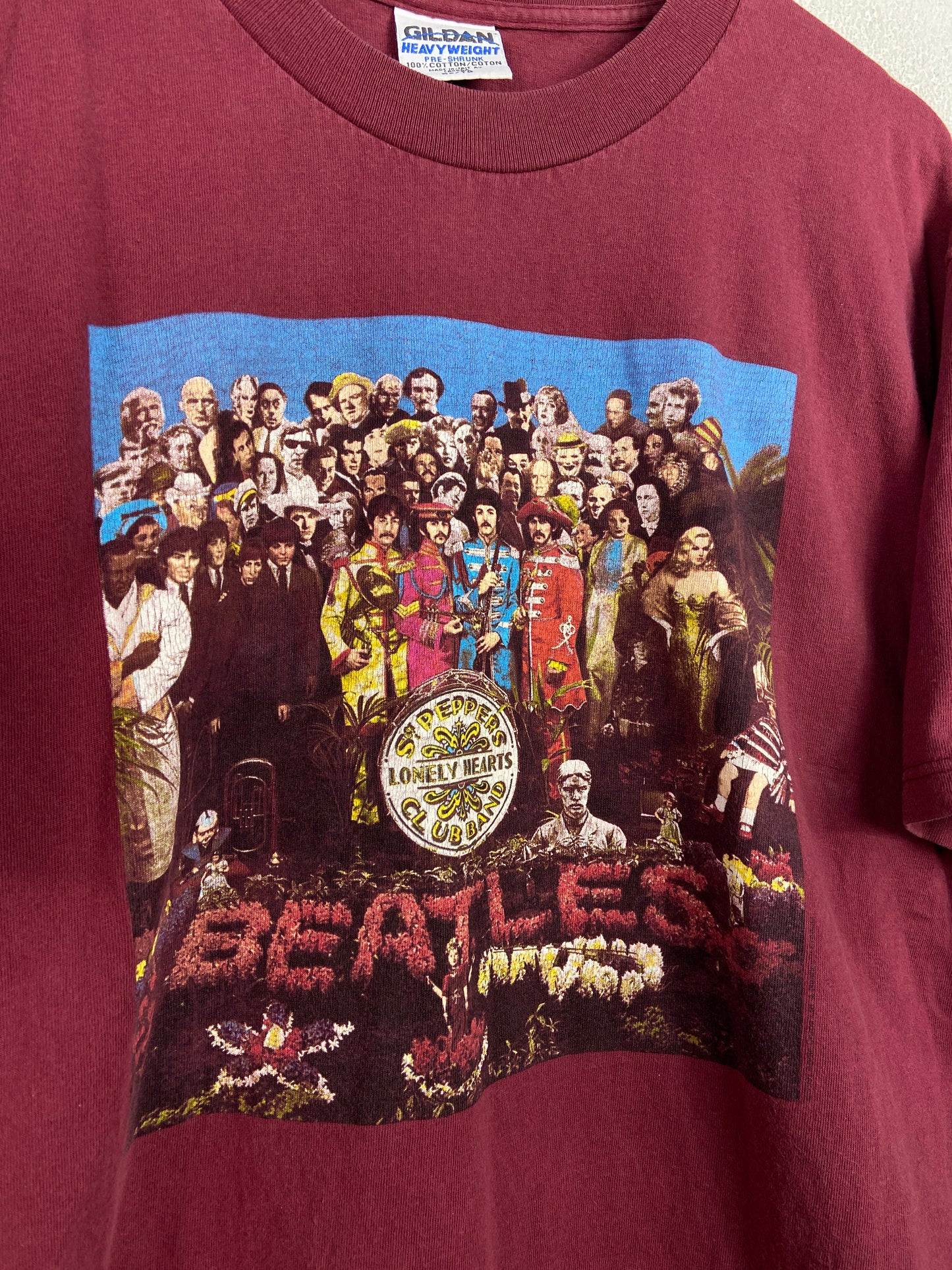 VTG Beatles Lonely Hearts Album Cover Tee Sz XL/XXL