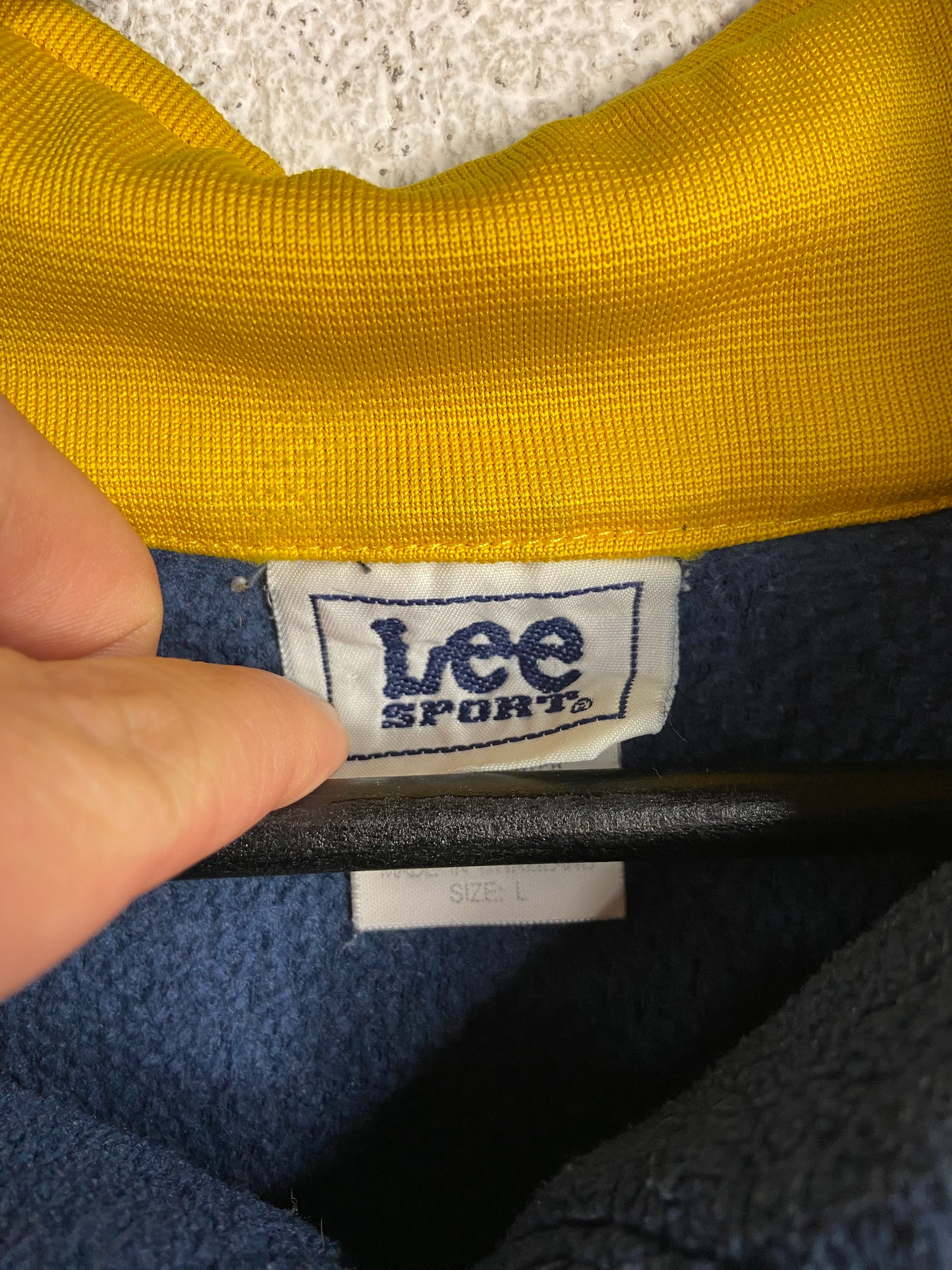 VTG Nashville Predators Lee Sport Fleece Jacket Sz L