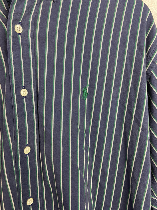 Polo Ralph Lauren Striped Button-Down Shirt Sz M/L
