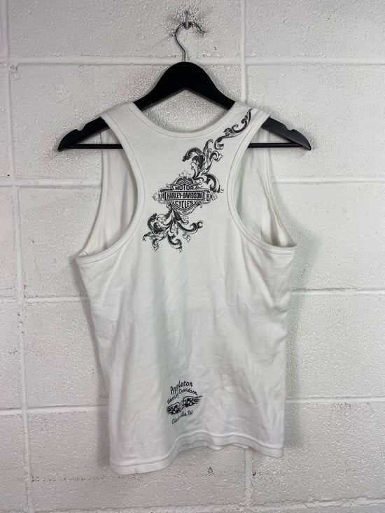 VTG Harley Davidson Tank Top Sz Women's L