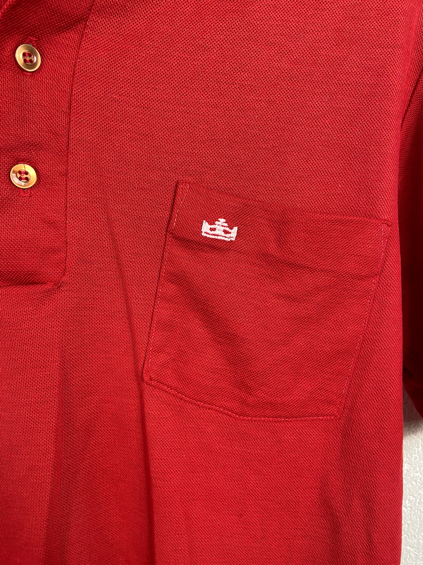 VTG Red Polo Shirt Sz M