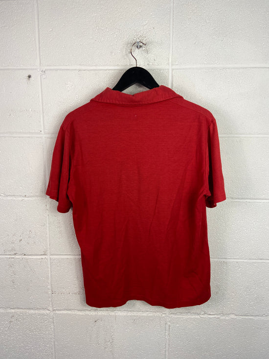 VTG Red Polo Shirt Sz M