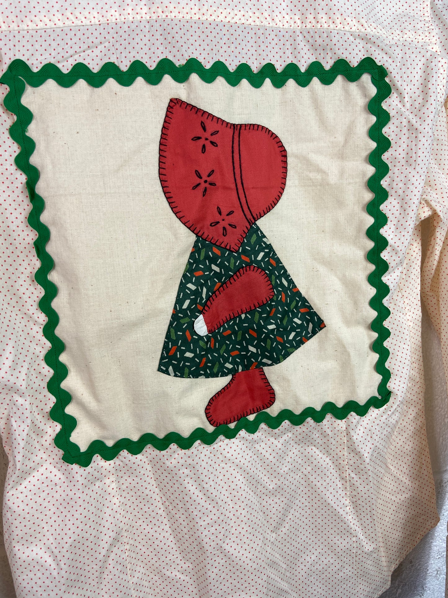 VTG Polka Dot Button-Down Sz WMNS 4