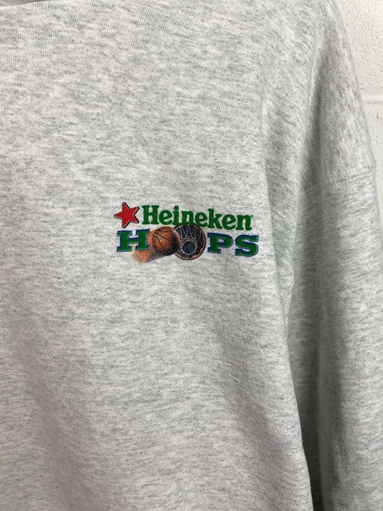 VTG Heineken Hoops Hoodie Sz L/XL