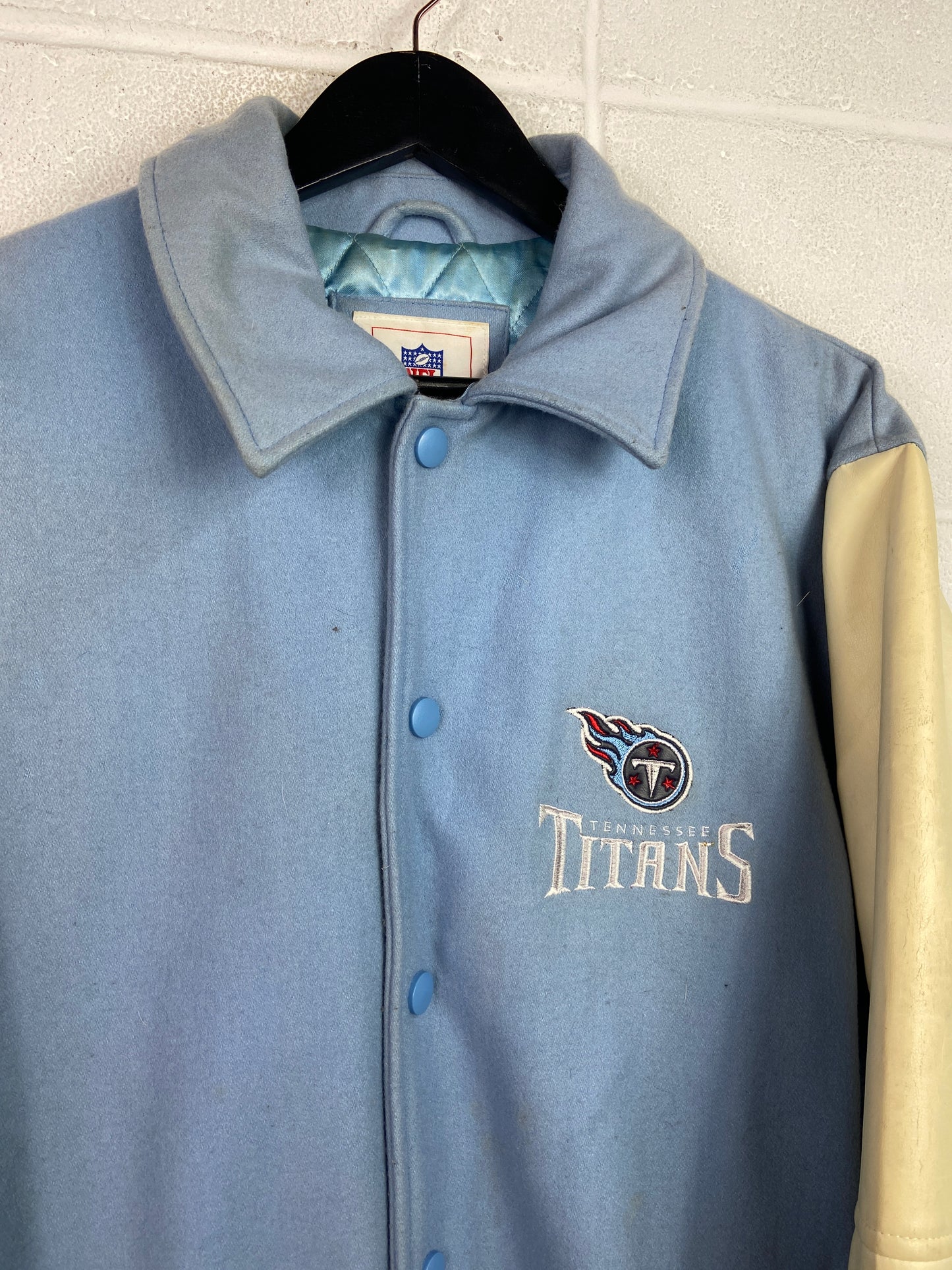 VTG Tennessee Titans Bomber Jacket Sz M