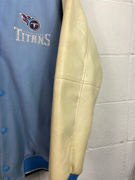 VTG Tennessee Titans Bomber Jacket Sz M
