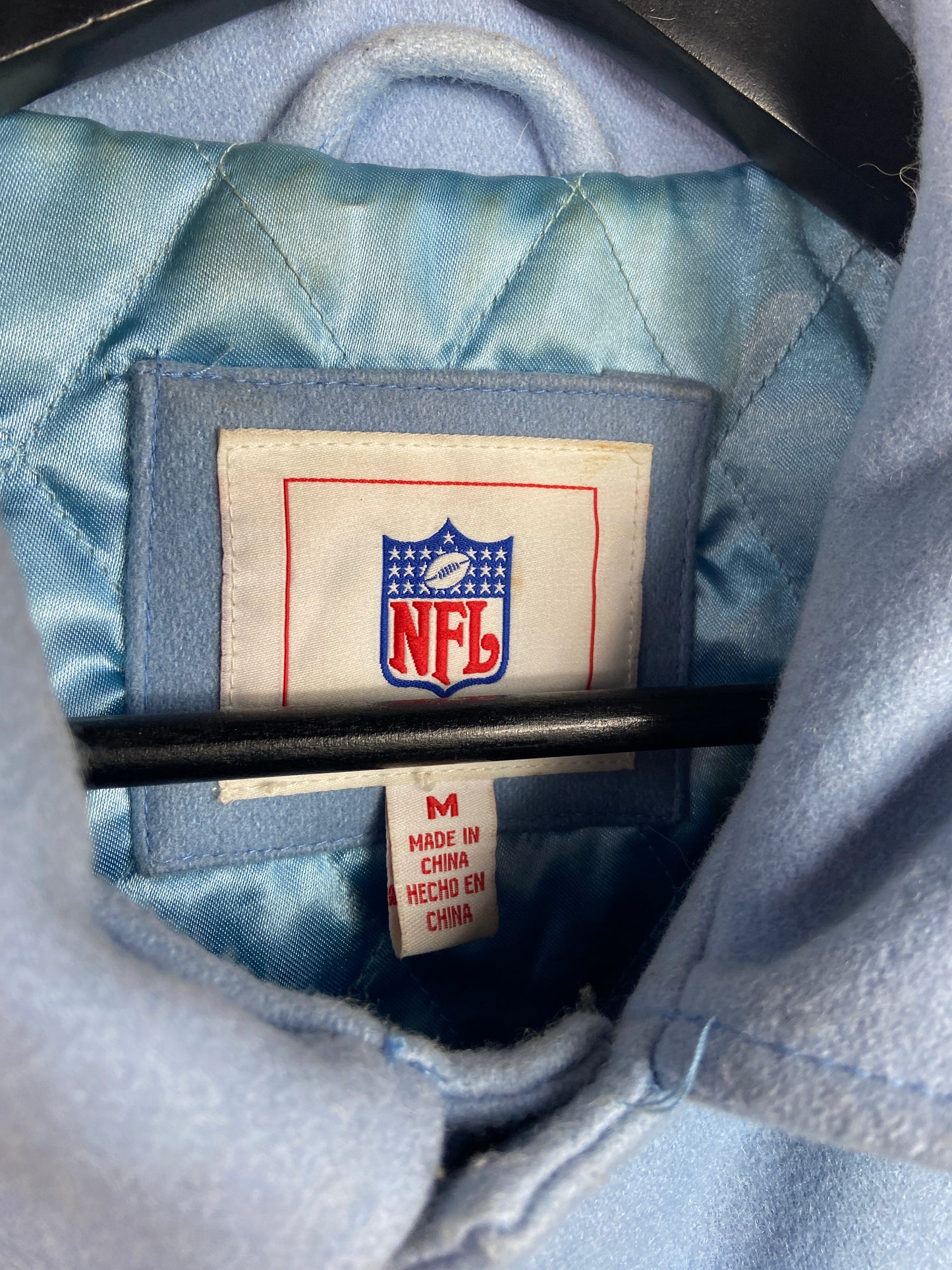 VTG Tennessee Titans Bomber Jacket Sz M