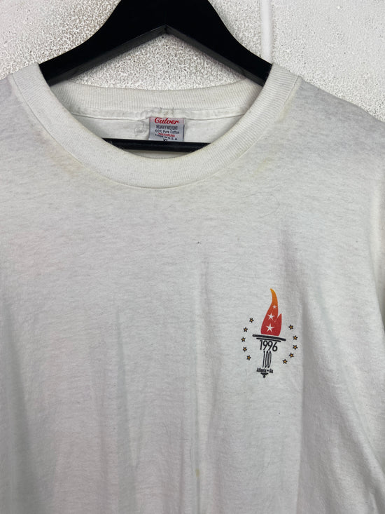 VTG Olympic 1996 Torch Run Tour Tee Sz XL