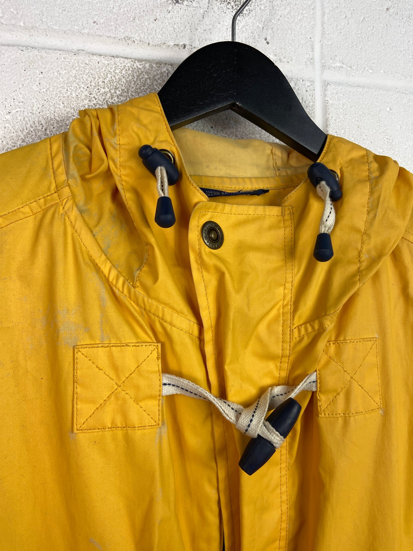 VTG Tommy Hilfiger Fireman Rain Jacket Sz L