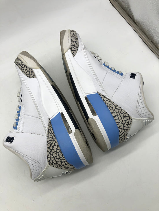 Preowned Jordan 3 Retro UNC (2020) Sz 9.5M/11W  CT8532-104