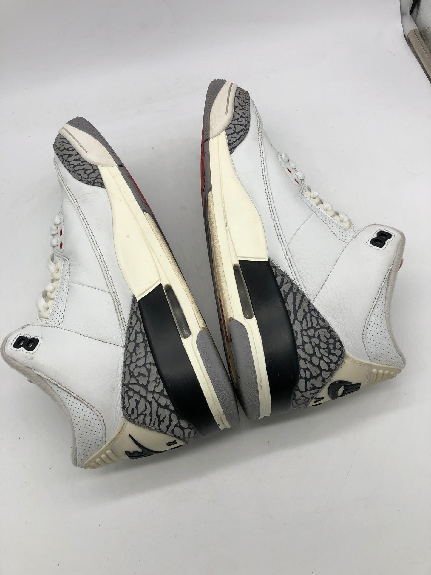 Used Air Jordan 3 White Cement Reimagined Sz 10.5M/12W