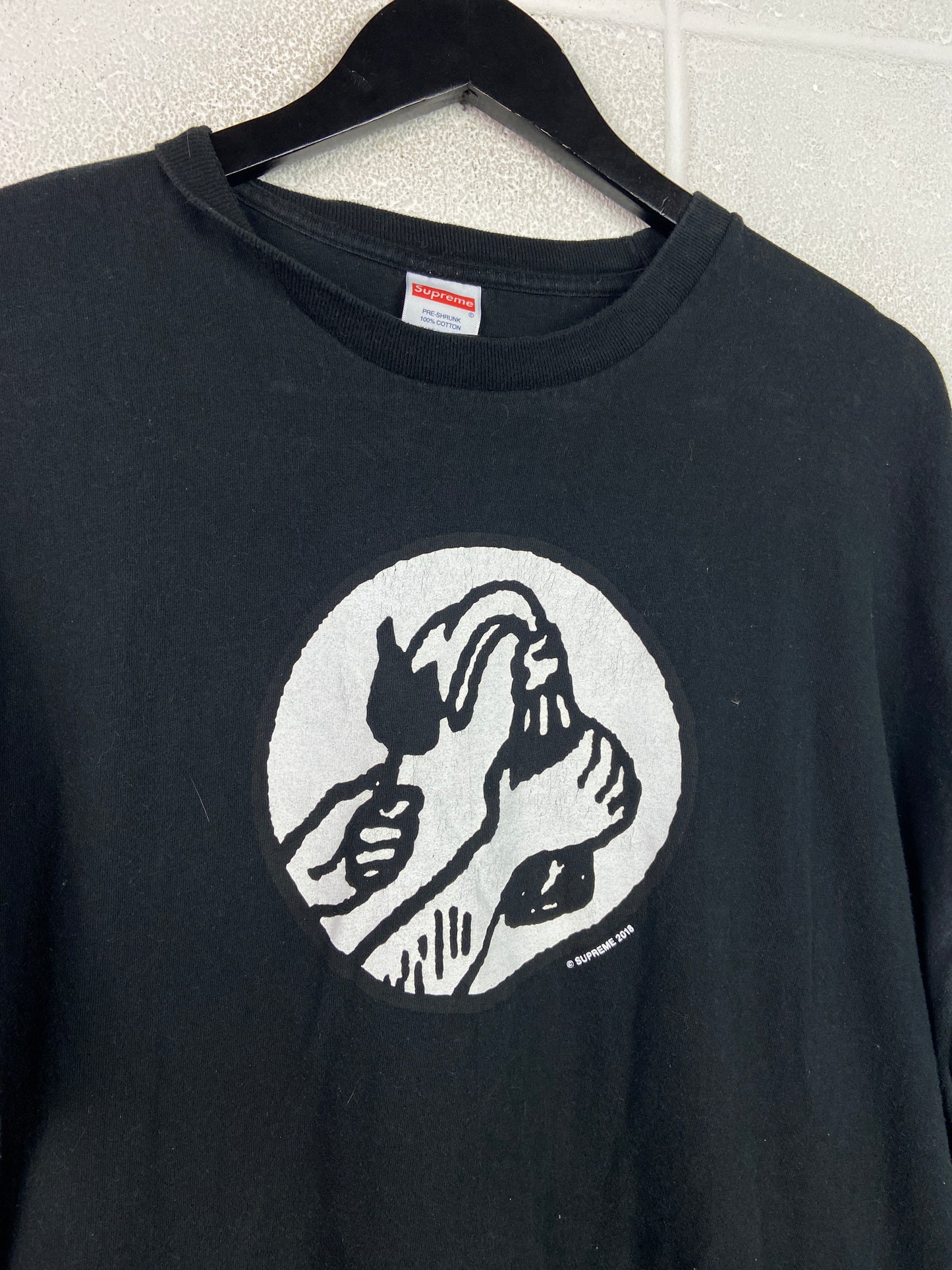 Supreme Molotov Tee Black Sz XL