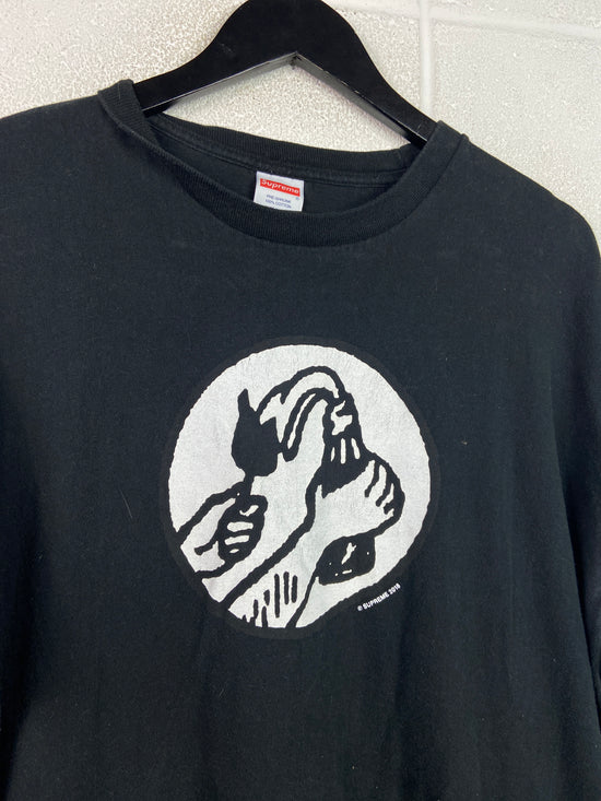 Supreme Molotov Tee Black Sz XL