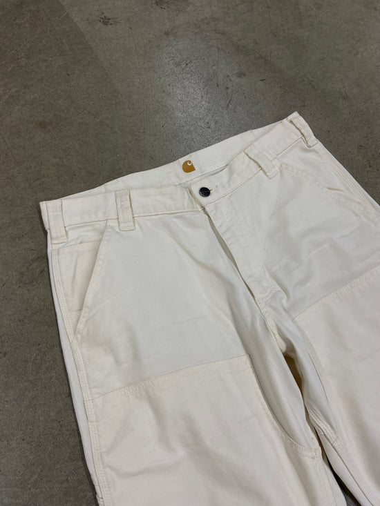Carhartt White Double Knee Pants Sz 34x32