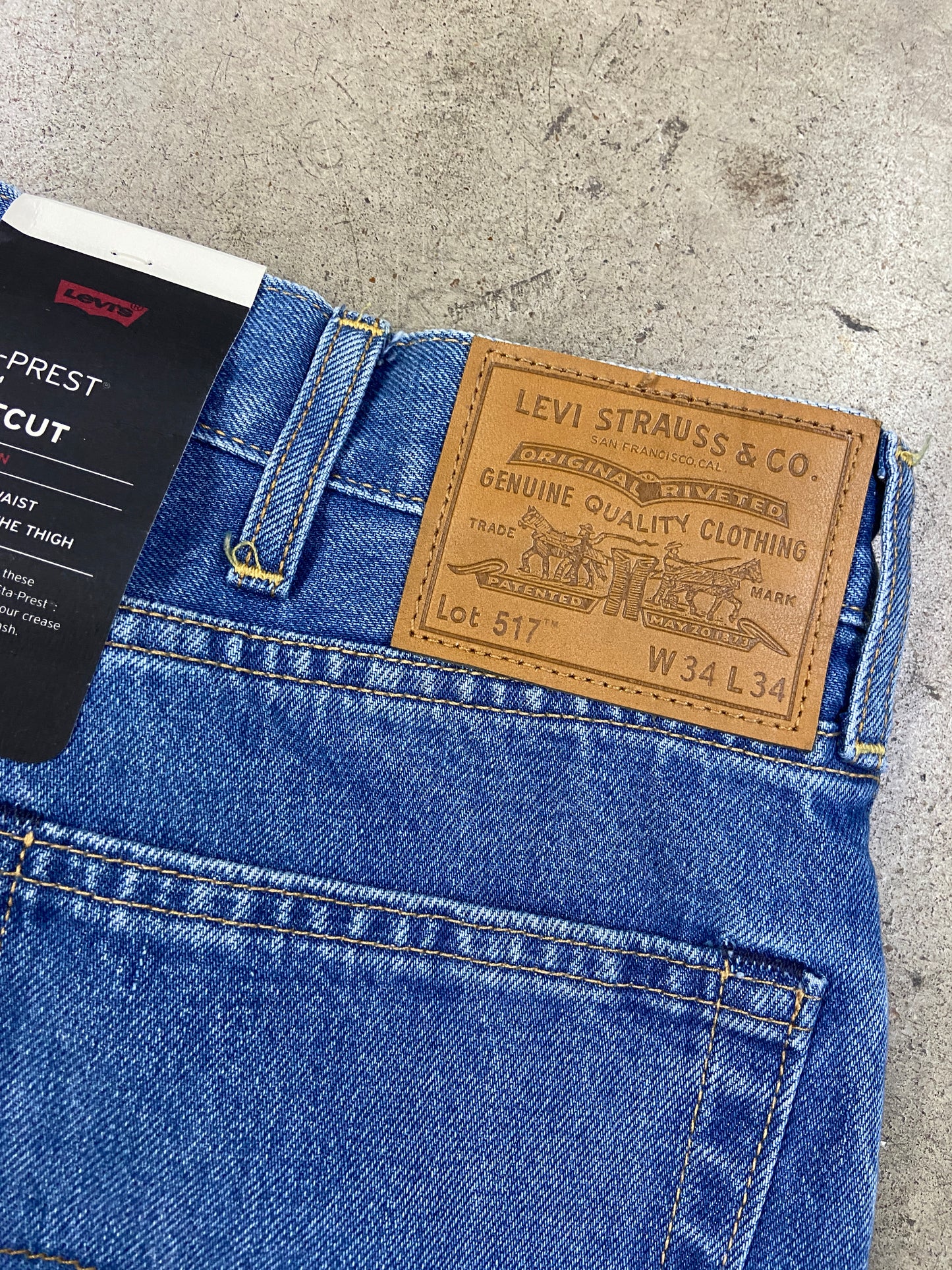 Levi’s 517 Bootcut Denim Jeans Sz 35x36