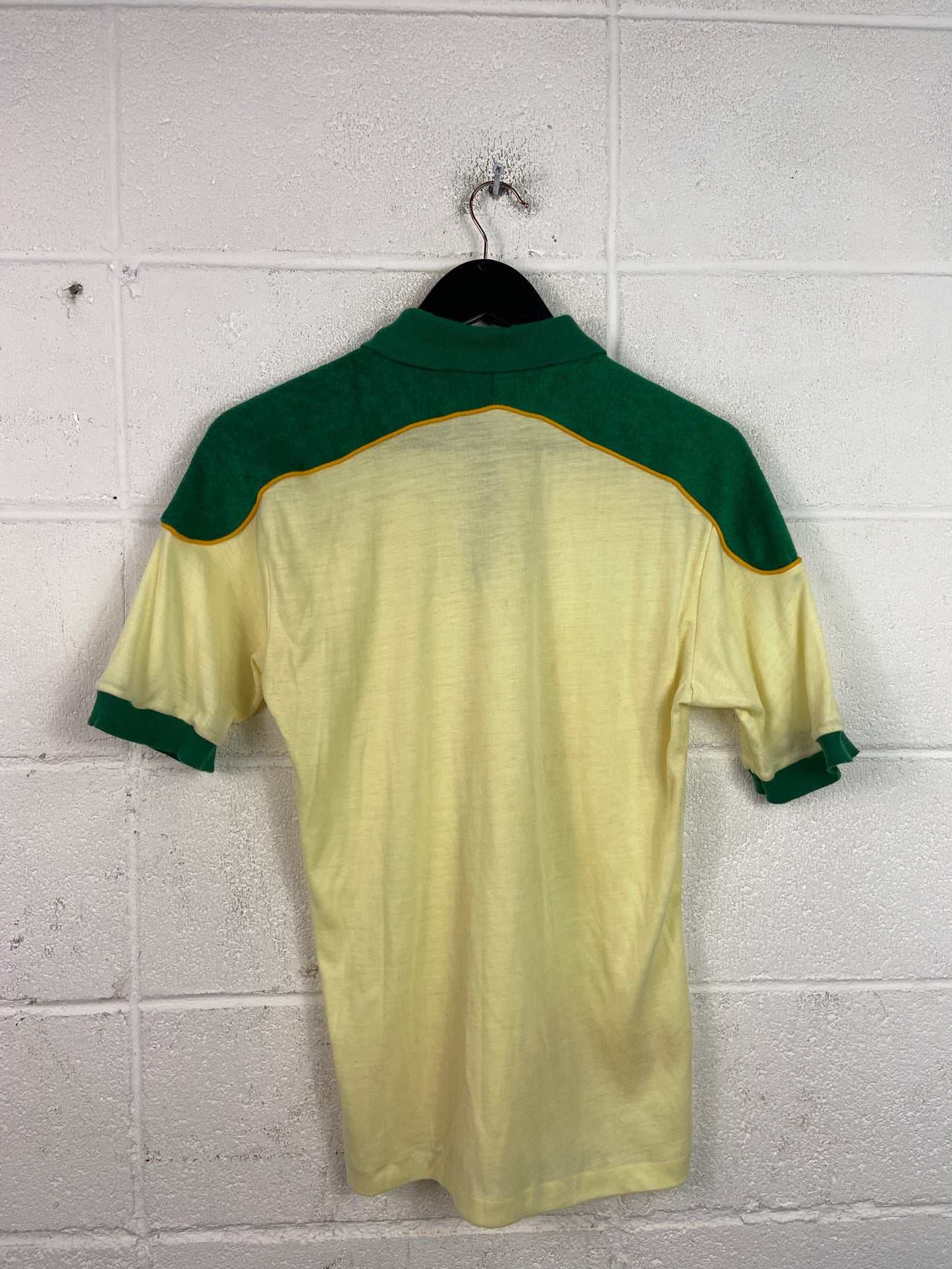 VTG Hi Gear Yellow Polo Shirt Sz M