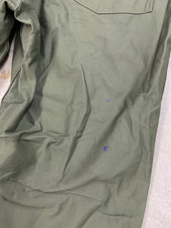 Non Stock MFG Olive Military Pants Sz 36x31