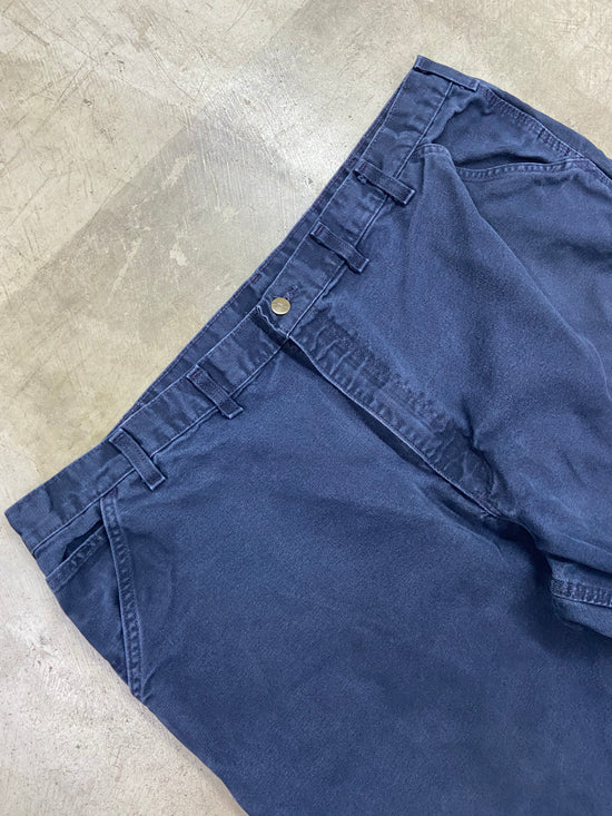 Carhartt Navy Blue Loose Original Fit Pants Sz 44x30