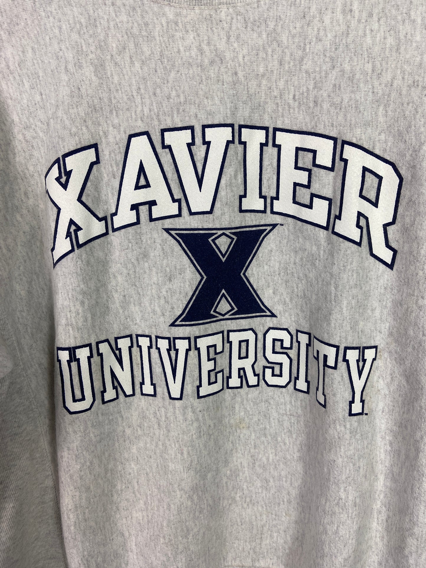 VTG Xavier University Sweater Sz L