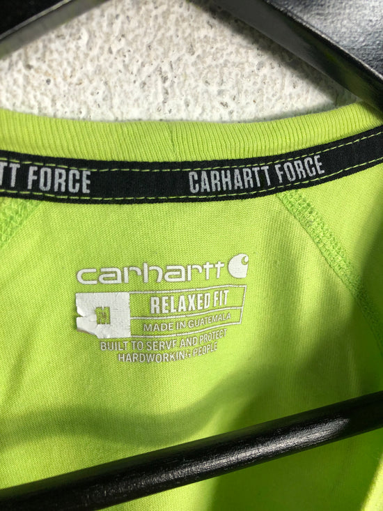 Carhartt Force Like Green Pocket Tee Sz M